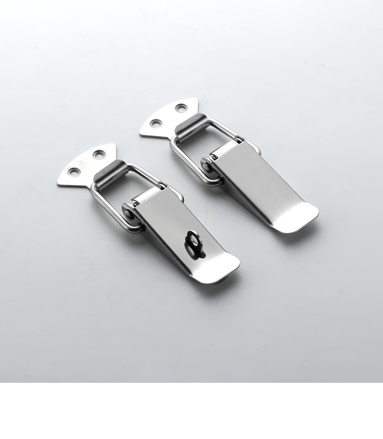 不锈钢箱扣搭扣航空箱锁扣工具箱搭扣箱包挂锁卡扣卡锁弹簧鸭嘴扣迷你