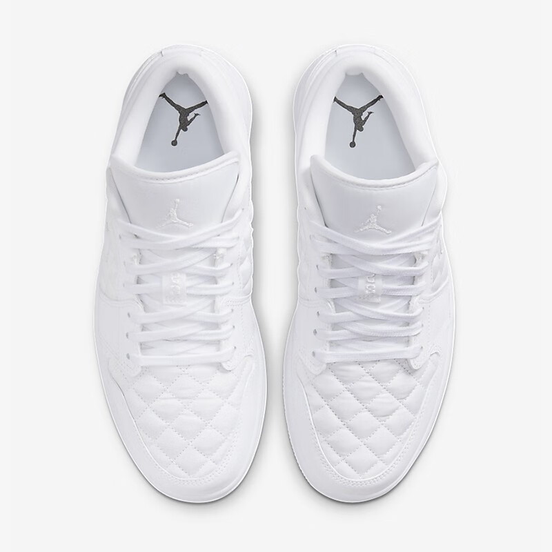 nike 耐克女鞋air jordan 1 low aj1纯白低帮运动篮球鞋 db6480-100