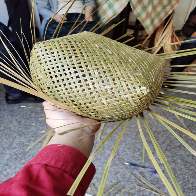 公鹤(malecrane)定制竹编竹条竹片编织米筛材料竹丝毛竹婚礼布置专用