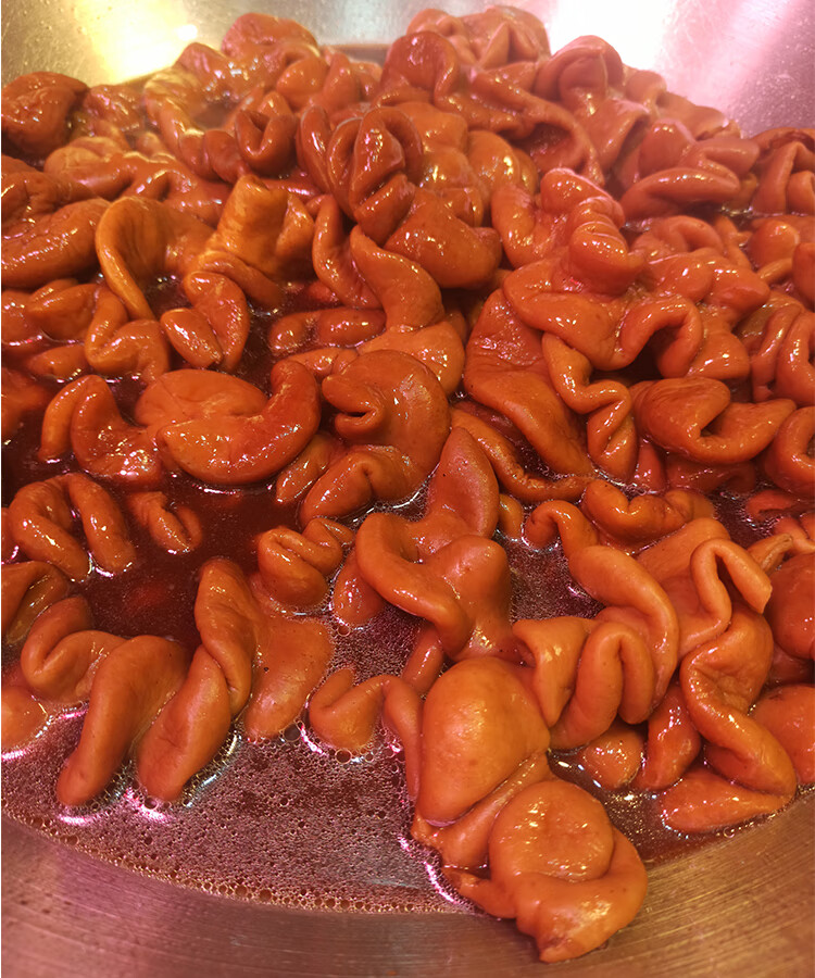 凯偲洽 尝福记五香大肠500g去油肥肠卤味熟食红烧肥肠肉食无油猪大肠