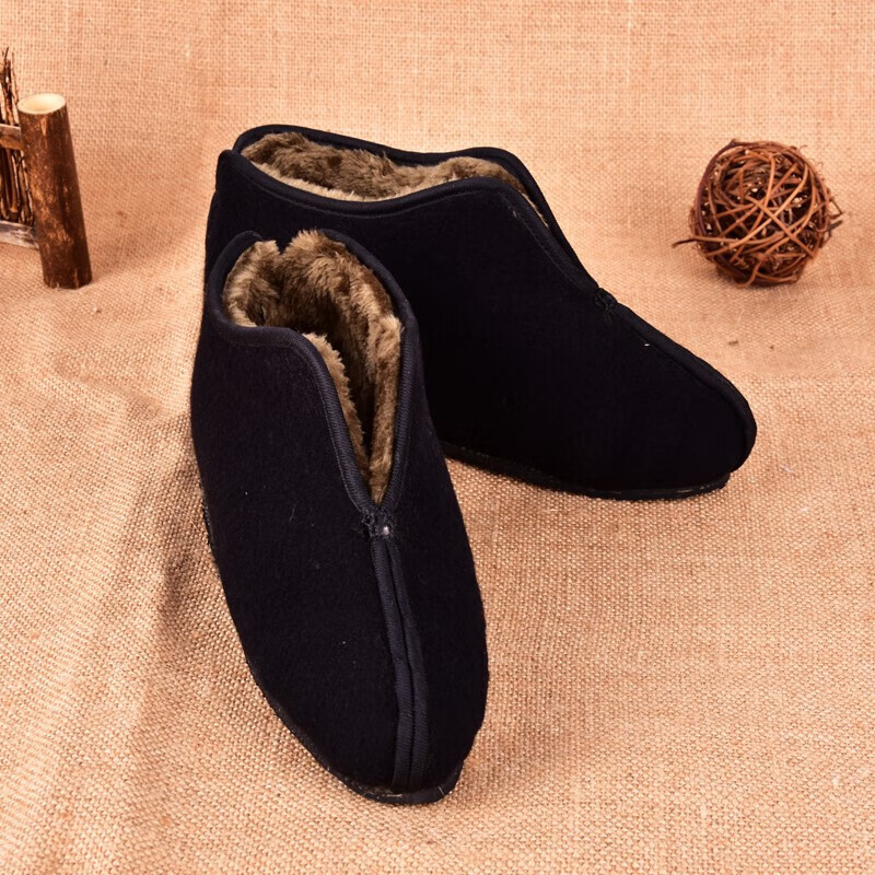 裹脚老太太鞋三寸金莲小脚鞋老奶奶秋冬天穿的手工老北京尖头老人家