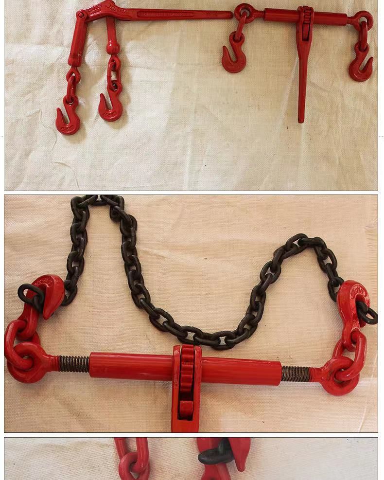 拆链器紧链器棘轮拉紧器链条杠杆收紧链条捆绑器双钩货车固定紧链器