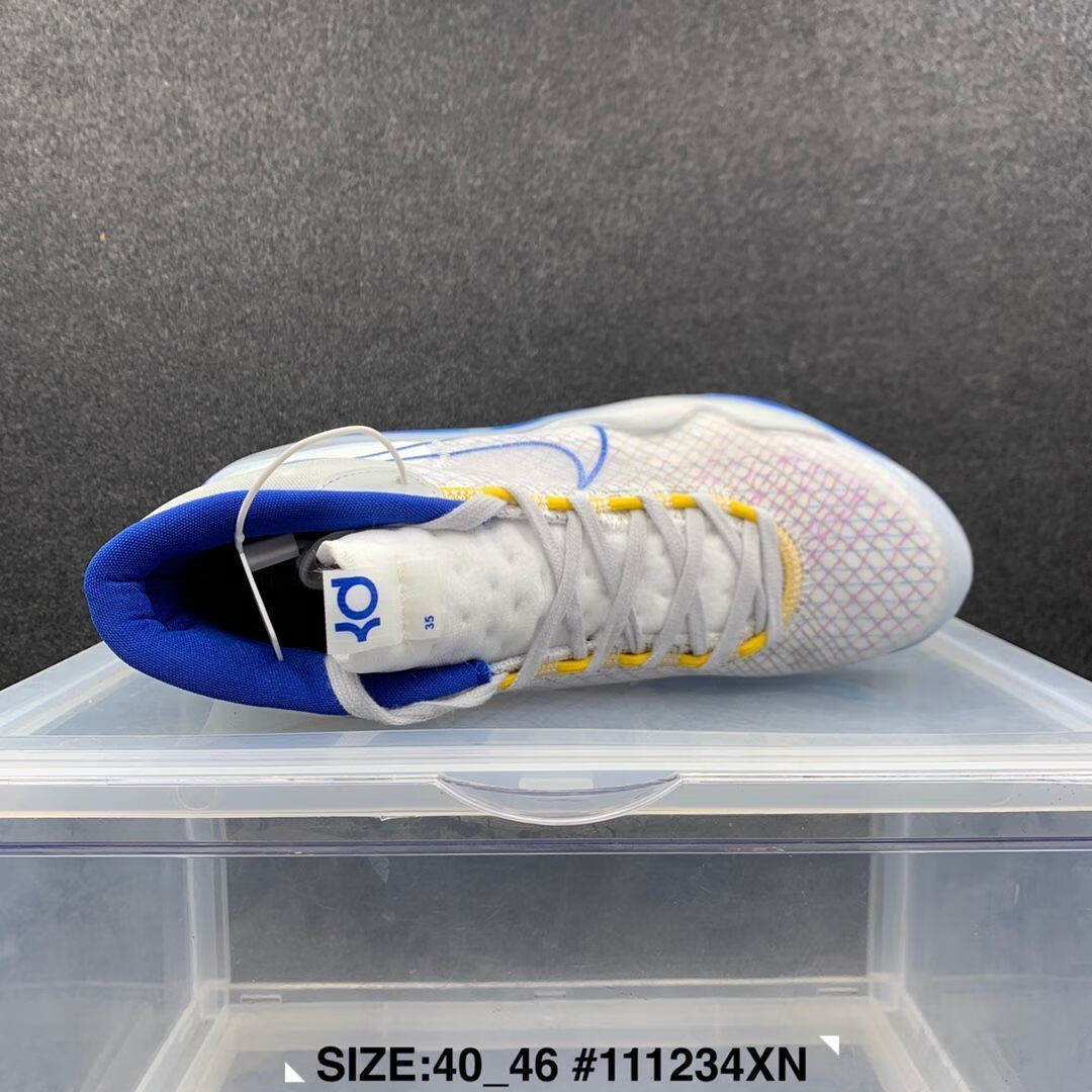 官方旗舰kd12 don c 全明星 杜兰特 12代乳腺粉蓝红实战篮球鞋 cd4979