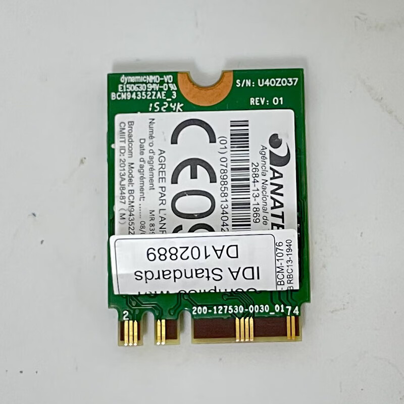 黑苹果无线网卡bcm94352z笔记本台式机电脑mac双频千兆dw1560