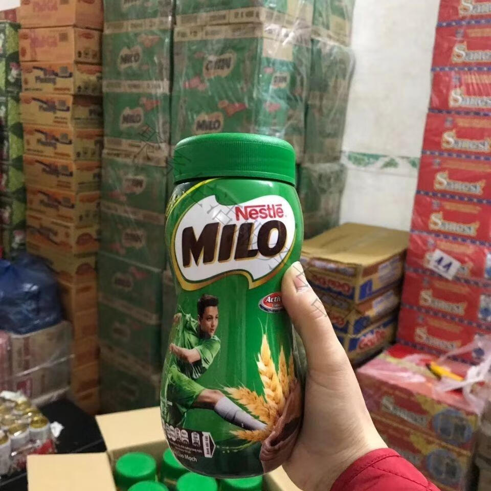 美禄麦芽可可粉 越南进口nestlemilo麦芽可可粉巧克力速溶饮料 400g