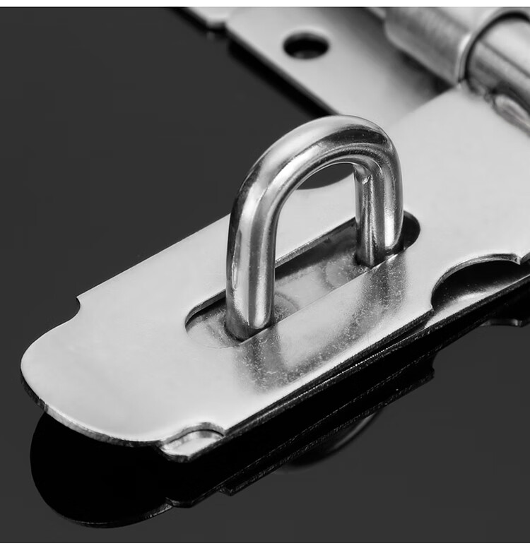 赤红定制插销锁扣铁门栓锁门扣不锈钢门搭扣木门拴加厚门栓插销锁扣