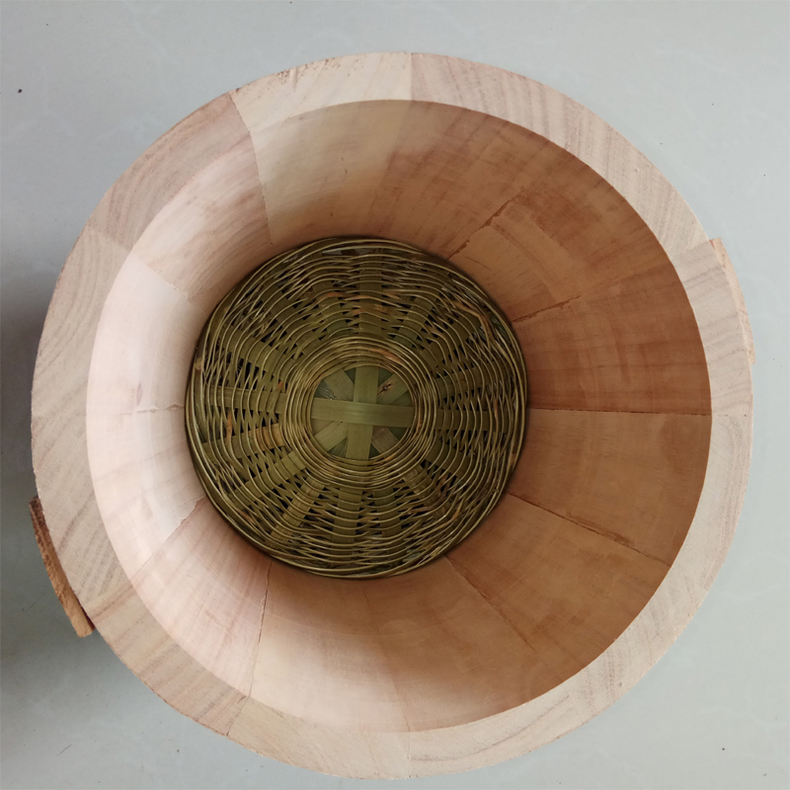 香椿树蒸饭木桶煮饭木桶饭木甑子蒸子家用大小号杉木 28cm香椿桶一套