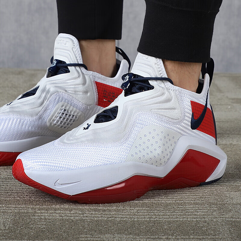 耐克男鞋2021春季新款运动鞋lebron詹姆斯士兵14代实战篮球鞋ck6047