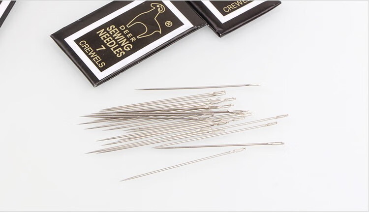 手作缝针 缝衣针绣花针缝衣服针缝被子针 传统老式小针 11号二包