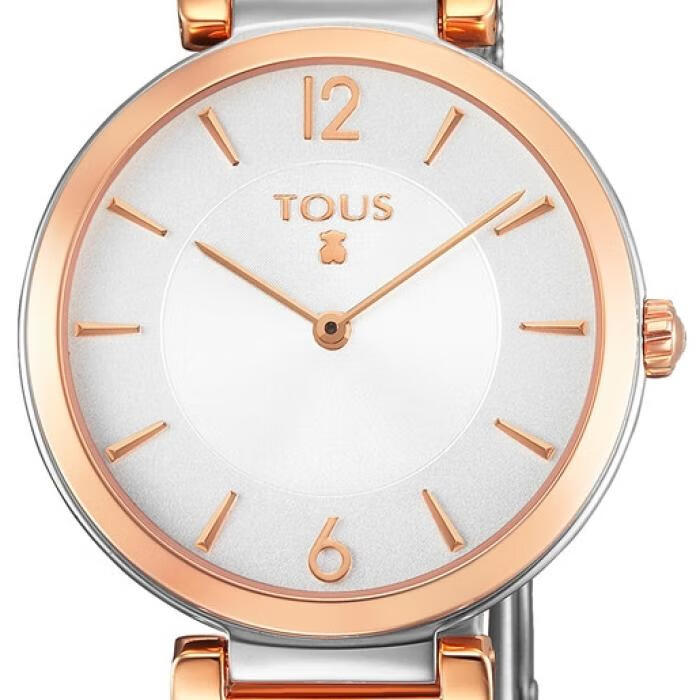 tous轻奢品牌手表女生日礼物情人节礼物休闲百搭37mm表盘50米防水腕表