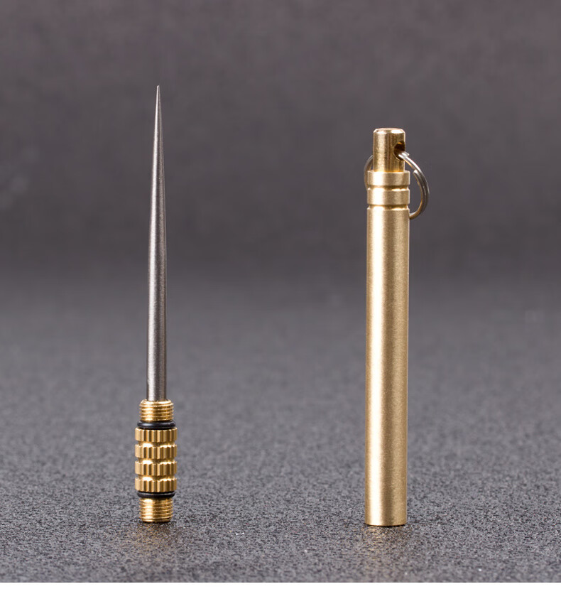 众福缘 便携牙签不锈钢钛合金家用剔牙男神器物塞牙工具铁随身防身单