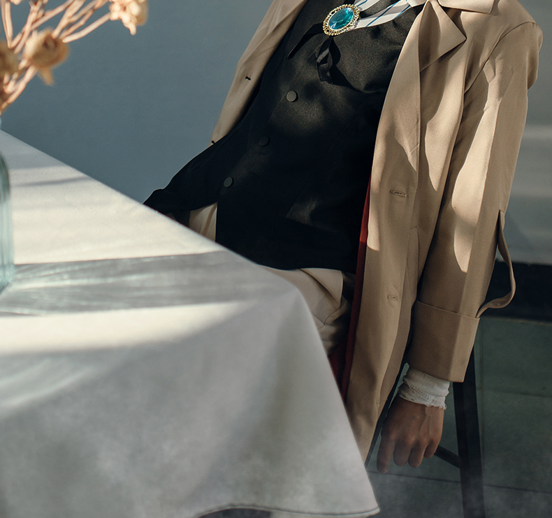 文豪野犬cos重力中原中也cos武侦太宰治风衣cosplay风衣套装现货