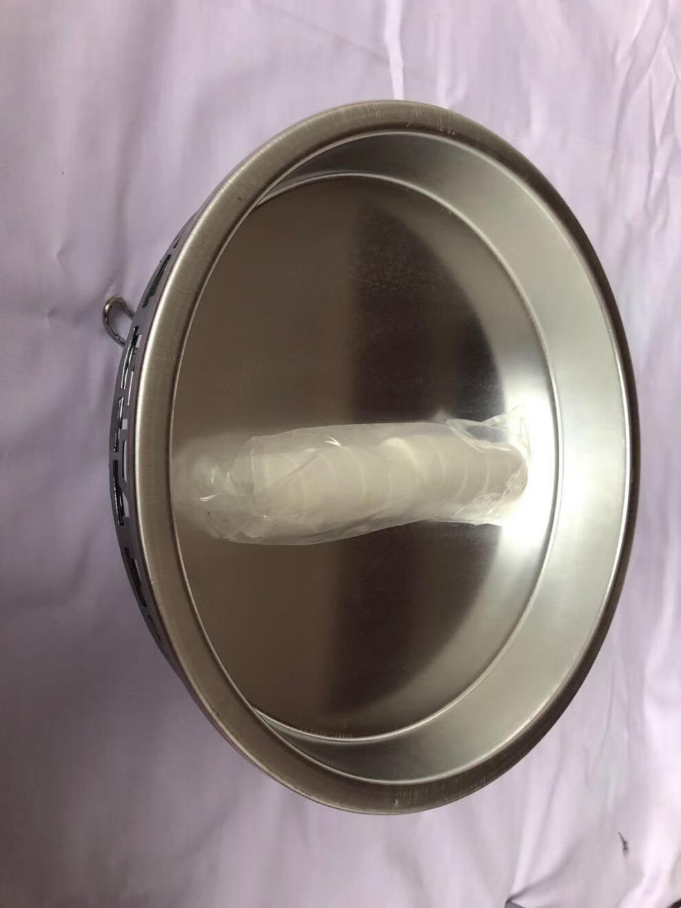 东北老式烤牛肉酒精块烤肉铝盘烤盘腌肉料蘸肉料小铝盆烤肉锅() 铝盆