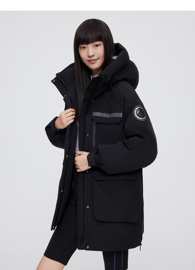 【700 鹅绒】波司登羽绒服女2022年秋冬新款轻量极寒工装派克服户外