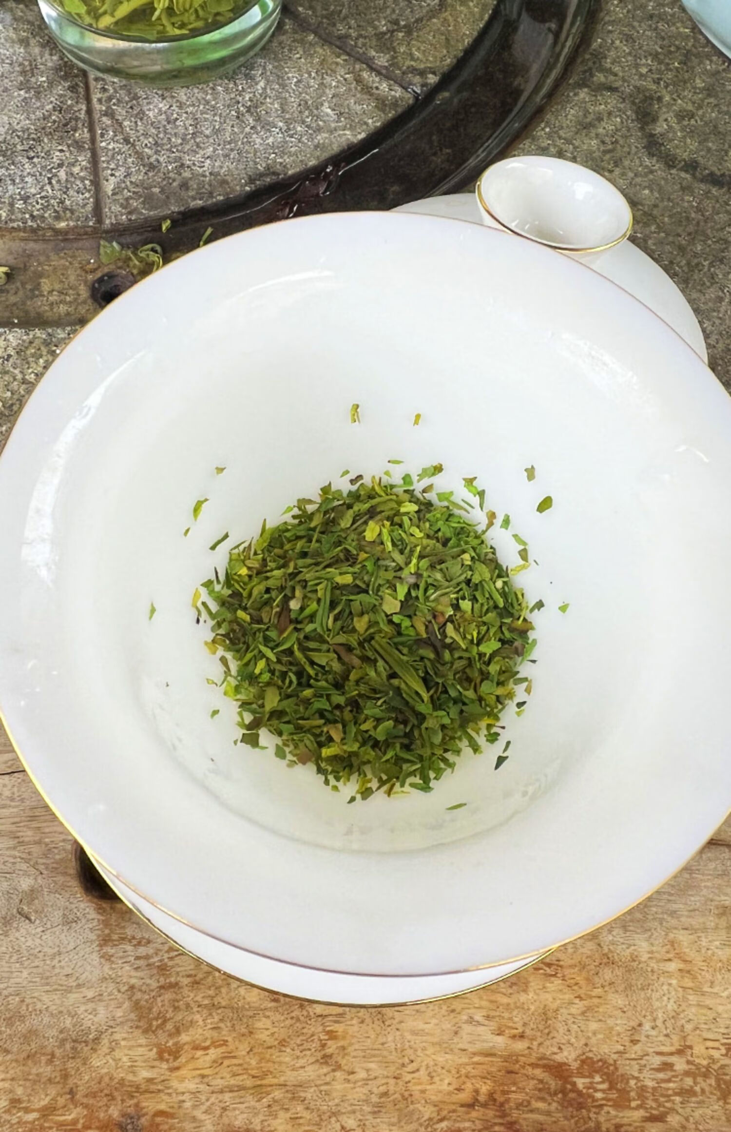 黄金小碎茶片2022年新茶叶明前嫩芽绿茶高碎散装500g浓香 500g【图片