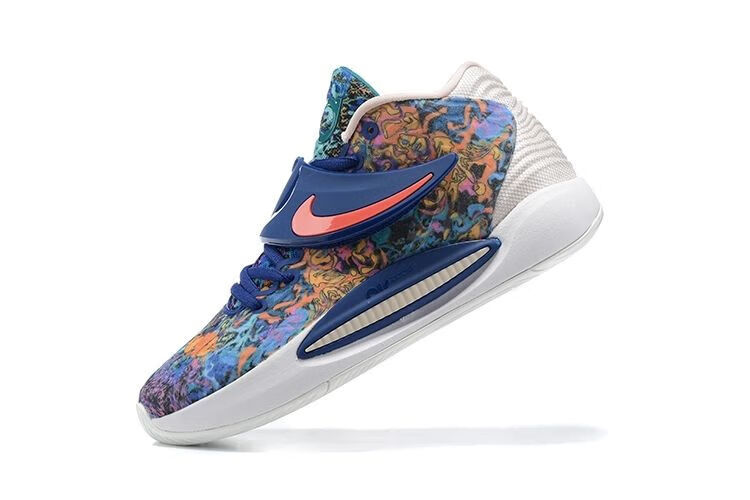 杜兰特14代篮球鞋kd14黑白实战耐磨防滑男女全气垫战靴运动鞋 杜兰特