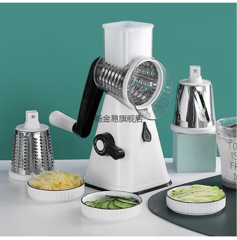 2022新款暴风切菜神器多功能滚筒切菜器家用土豆切片切丝萝卜擦丝器刨
