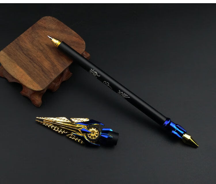 王者荣耀李白凤求凰宝剑中性笔武器笔玩具笔兵器模型笔赵云皇家上将