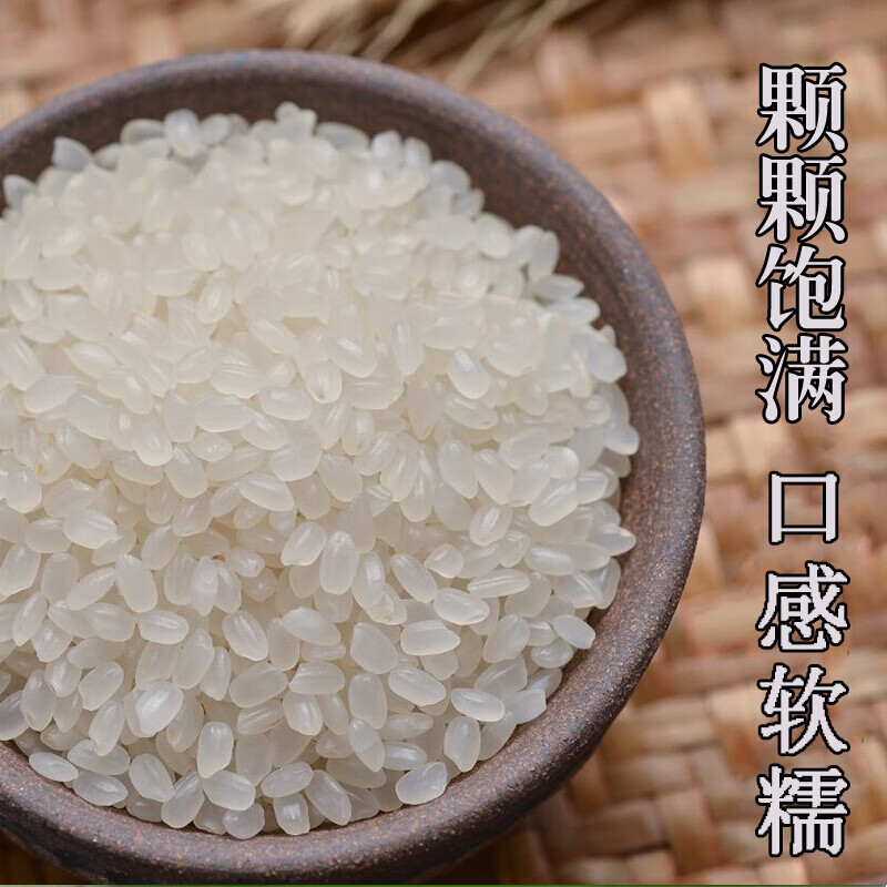 江苏射阳大米9108新米软糯产妇儿童米苏北新米大米10kg20斤
