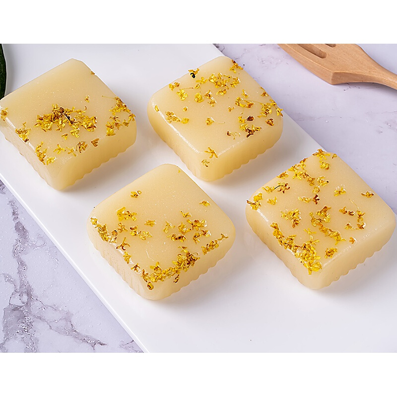 上海可发沈大成桂花拉糕230g上海特产糕点糯米美食桂花拉糕1盒装