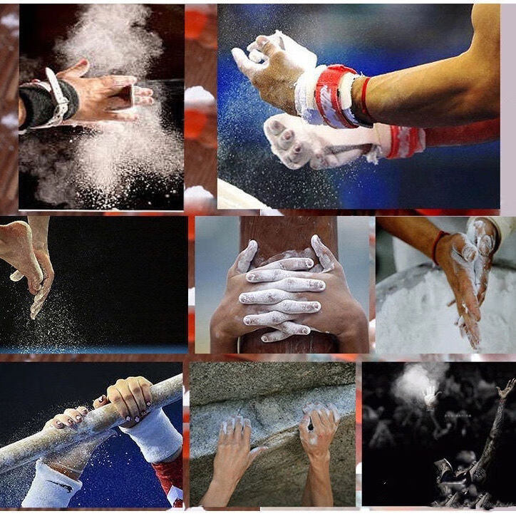 镁粉块举重力量举单杠双杠体操羽毛球网球拍篮球攀岩防滑粉解压粉gx