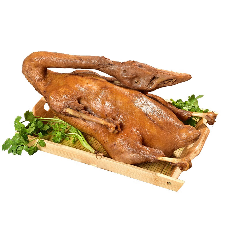 卤鹅整只重庆特产荣昌鹅肉熟食卤味真空即食肝翅掌下凉菜原卤整只3个