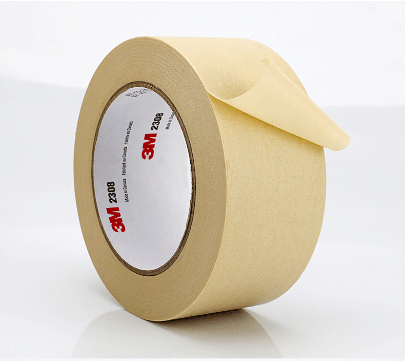 3m美纹纸胶带无痕耐高温汽车喷漆烤漆模型遮蔽装修美缝绘画分色水彩画