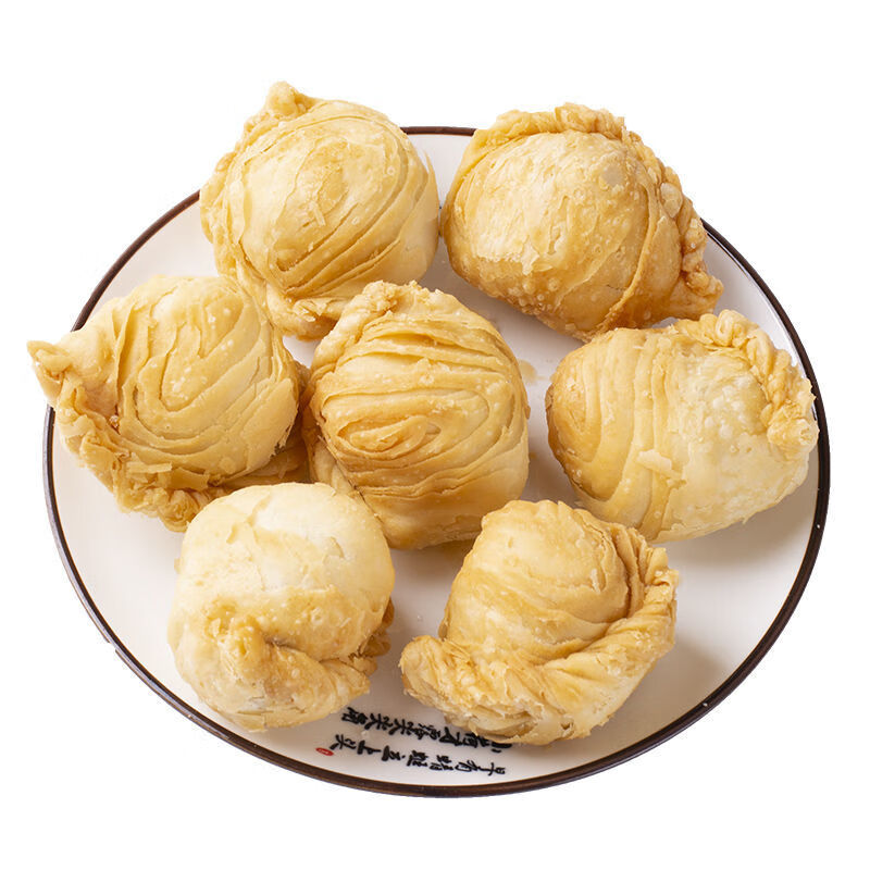 陕西特产小吃老人喜欢吃酥饺酥角零食特色手工炸酥饺白砂糖馅糕点2盒