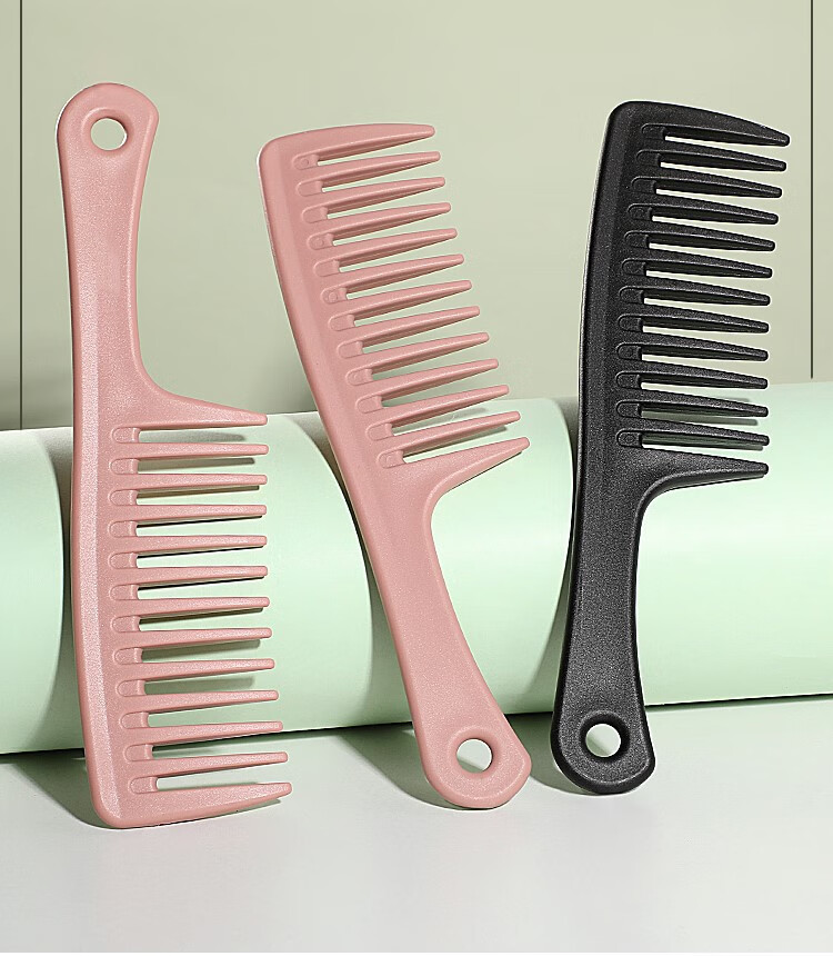 大齿梳宽齿梳女士专用长发梳子卷发梳烫发大号头梳防静家用塑料电