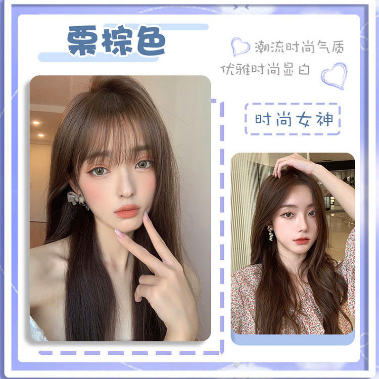 稻香茶色染发剂自己在家染发2021流行色膏网红发色新款植物冷棕色一