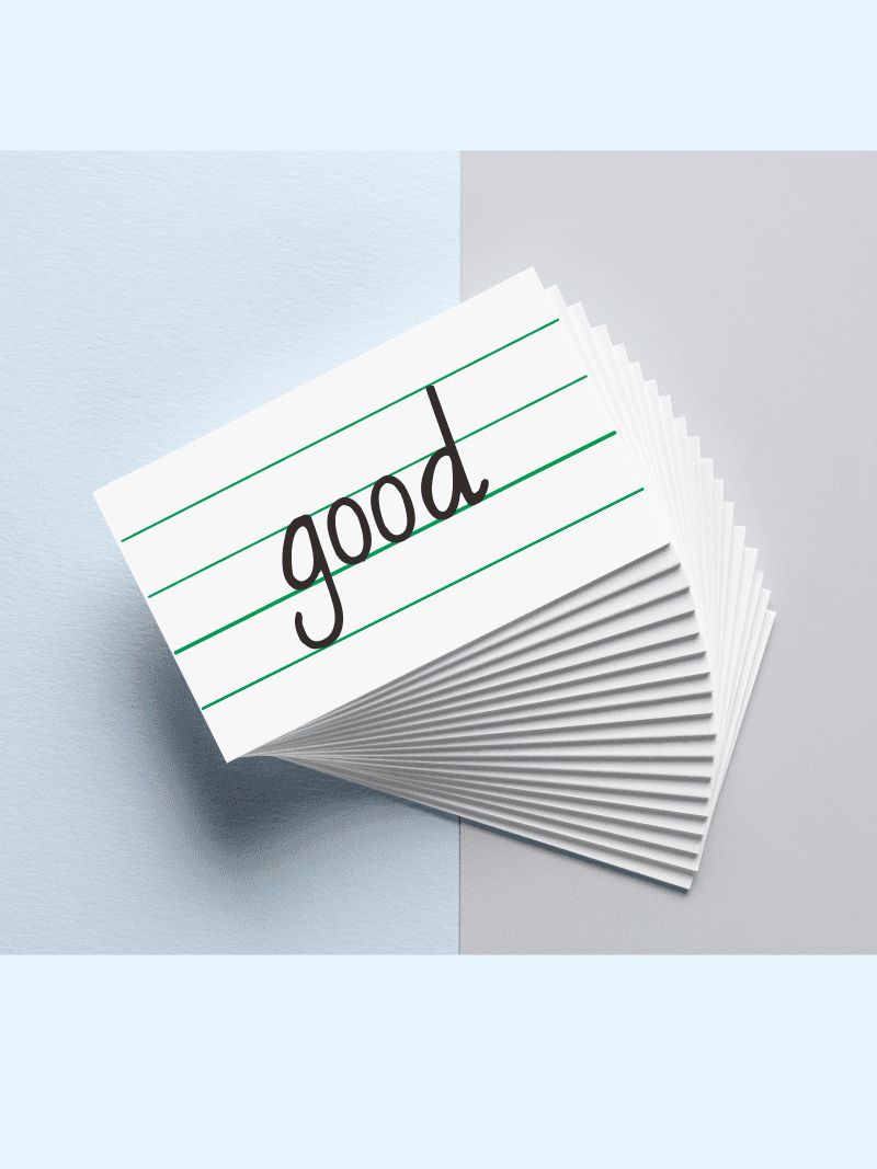 英语大厚卡上课用教具三年级起点上下三四五六单词卡片⑥年级下册外研