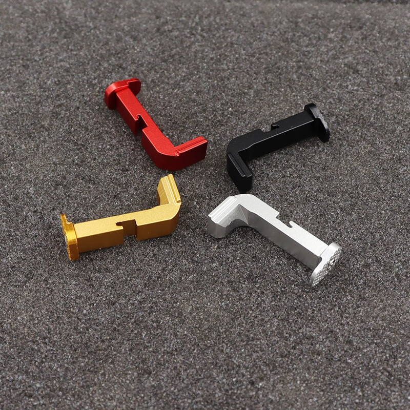 kublai p1/n1金属弹夹卡榫p3下总成握把玩具枪配件竞技铝合金cnc阳极