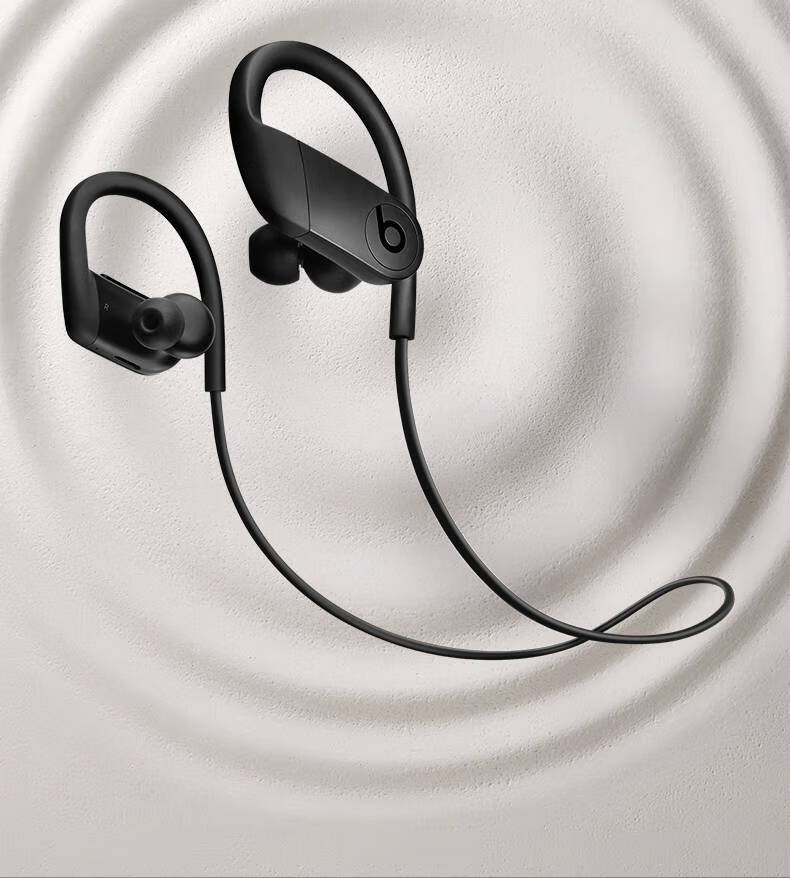 beatspowerbeats高性能无线蓝牙耳机运动魔音b耳麦 白色 标配【图片