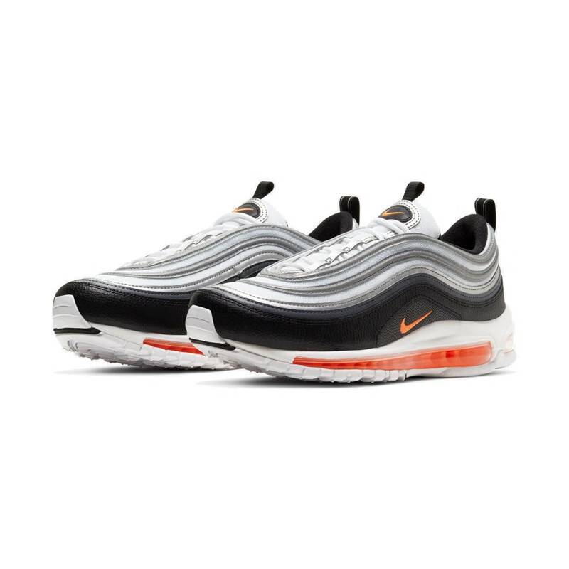 耐克nikeairmax97黑银子弹透气气垫缓震跑步鞋男鞋cw541910141