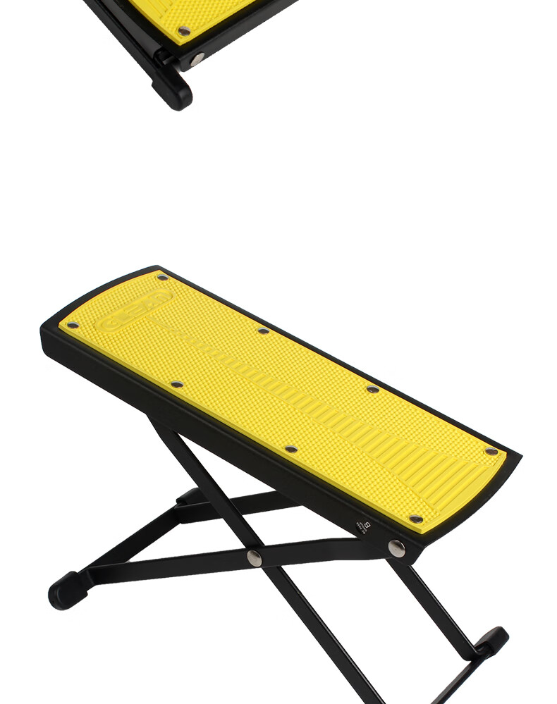 心聆xling加厚吉他金属脚踏板脚凳古典吉他脚蹬弹吉他脚踩凳可折叠