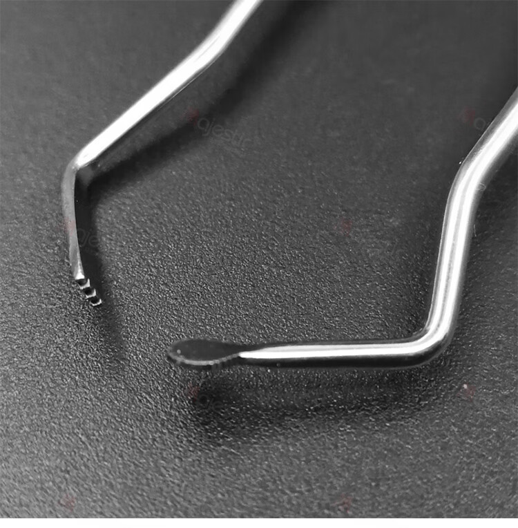 牙科工具排龈器方圆头排龈刀牙用分离龈线放置口腔种植器械排压器 de