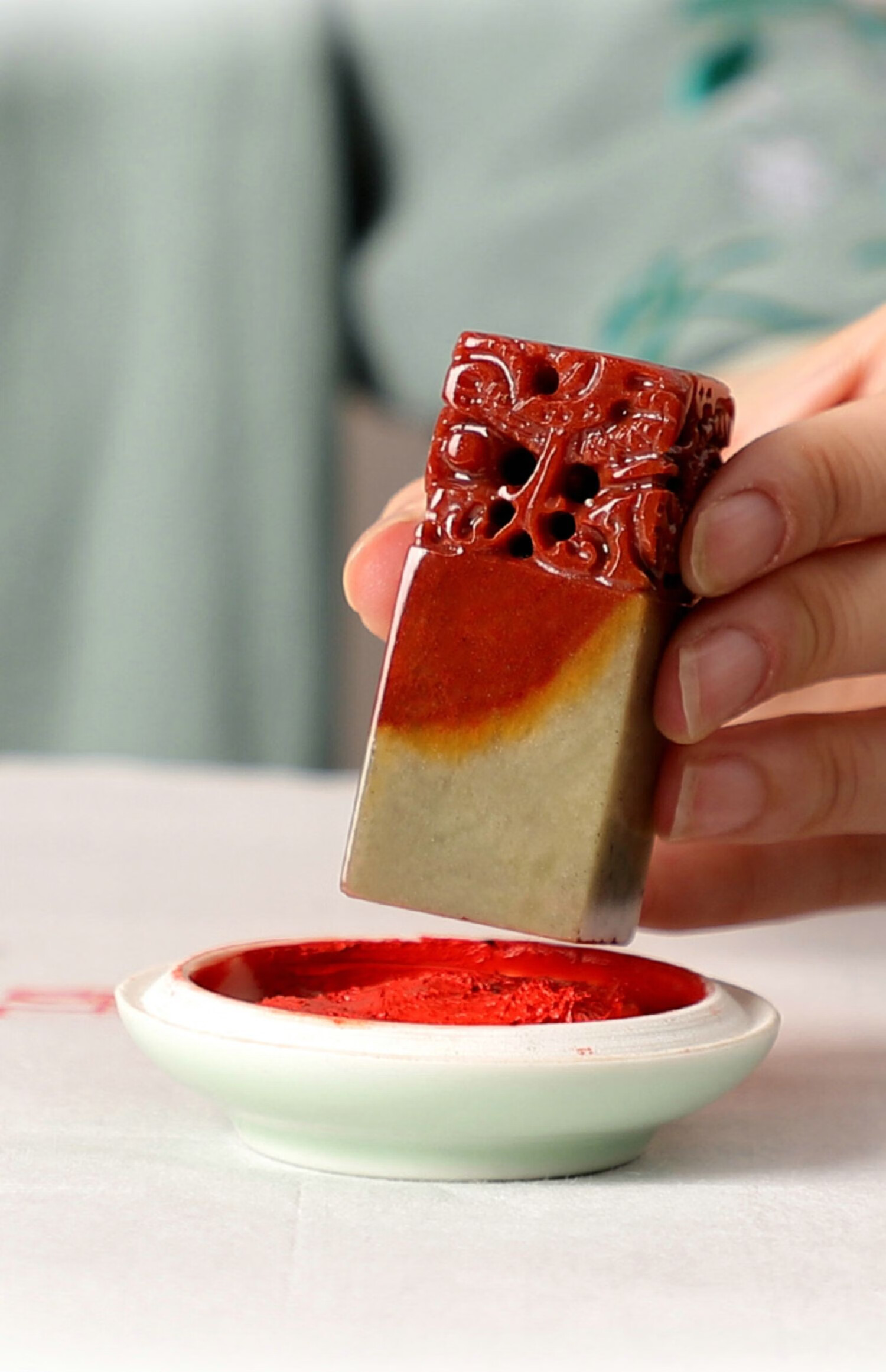 鲁印坊刻章定制私人姓名寿山石印章书法藏书画篆刻定制盖章闲章石料