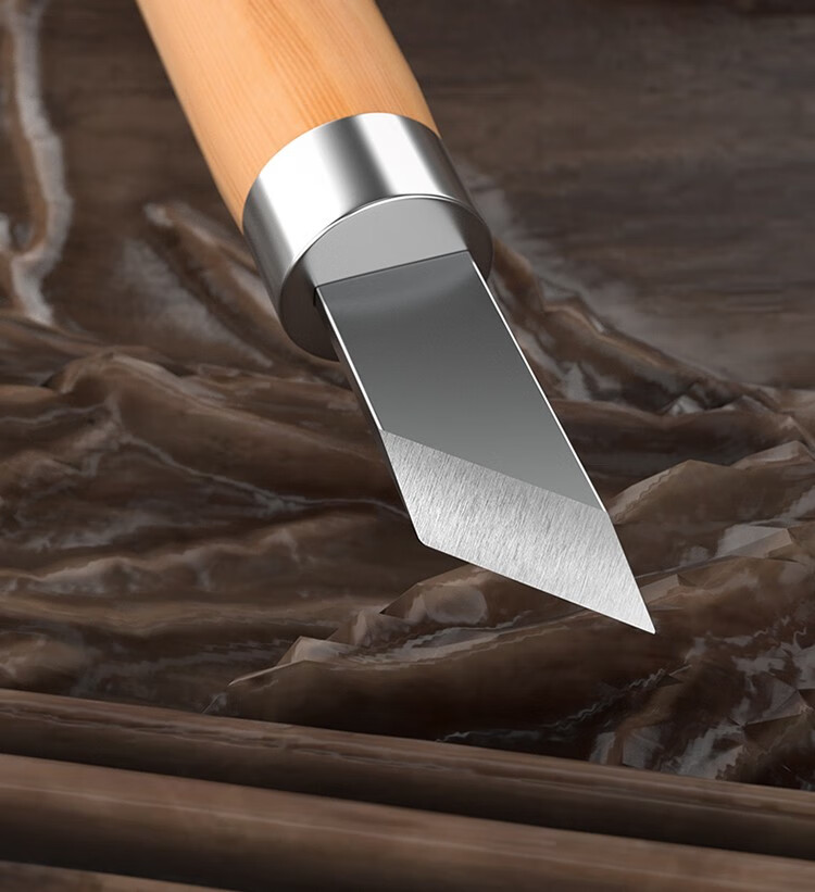 得力deli雕刻刀木工刻刀套装美工刀具组套木头根雕花刀篆刻橡皮章木