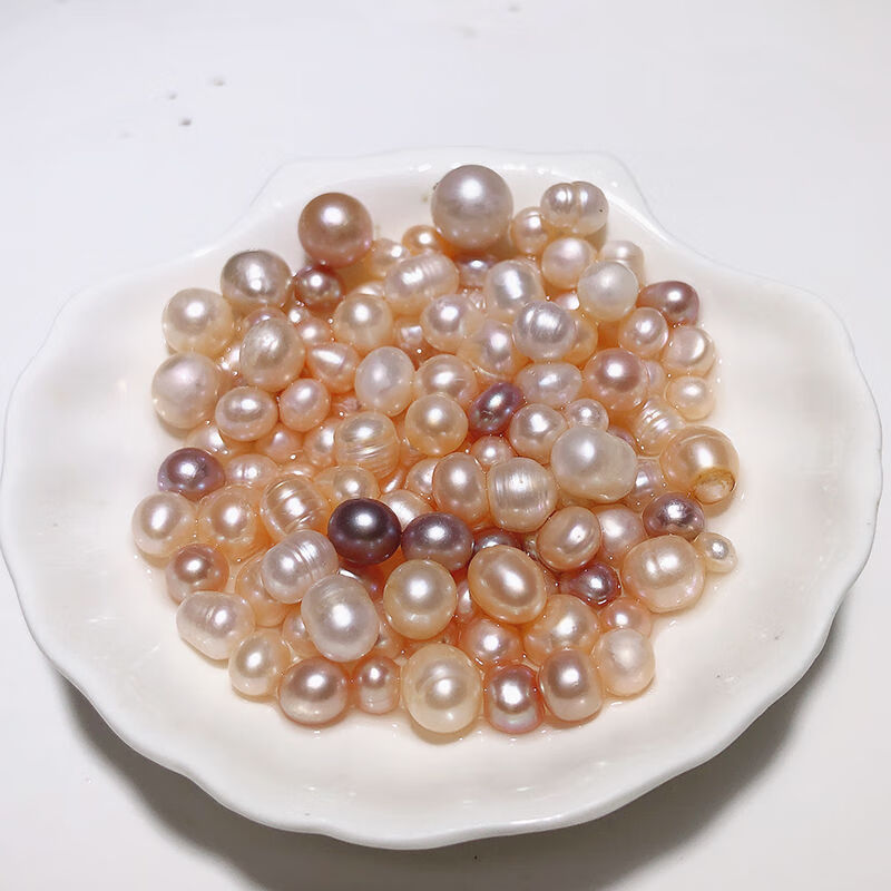 珍珠蚌自己开 珍珠活蚌可自己开蚌多珠加单珠组合蚌自家养殖天然多珠