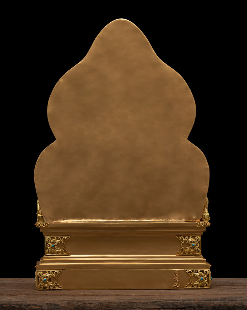 大型广济龙王菩萨佛像纯铜贴金龙五爷神像供奉家用五龙王黑脸五爷 26