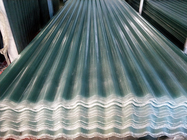 frp采光板阳光板frp阳光板小波浪采光瓦树脂玻璃纤维瓦透明瓦遮雨板
