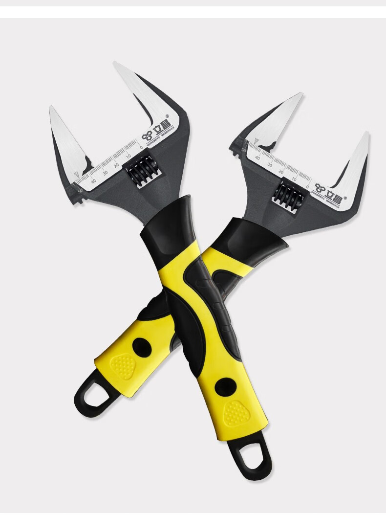 活动扳手拧螺丝快速家用工具立昌小型多功能家用扭力扳手扳手 12寸