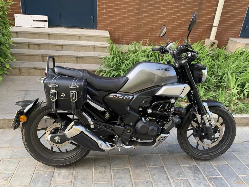 适用于新大洲本田cbf190tr后扶手后货架改装靠背把手佐加运动机械96