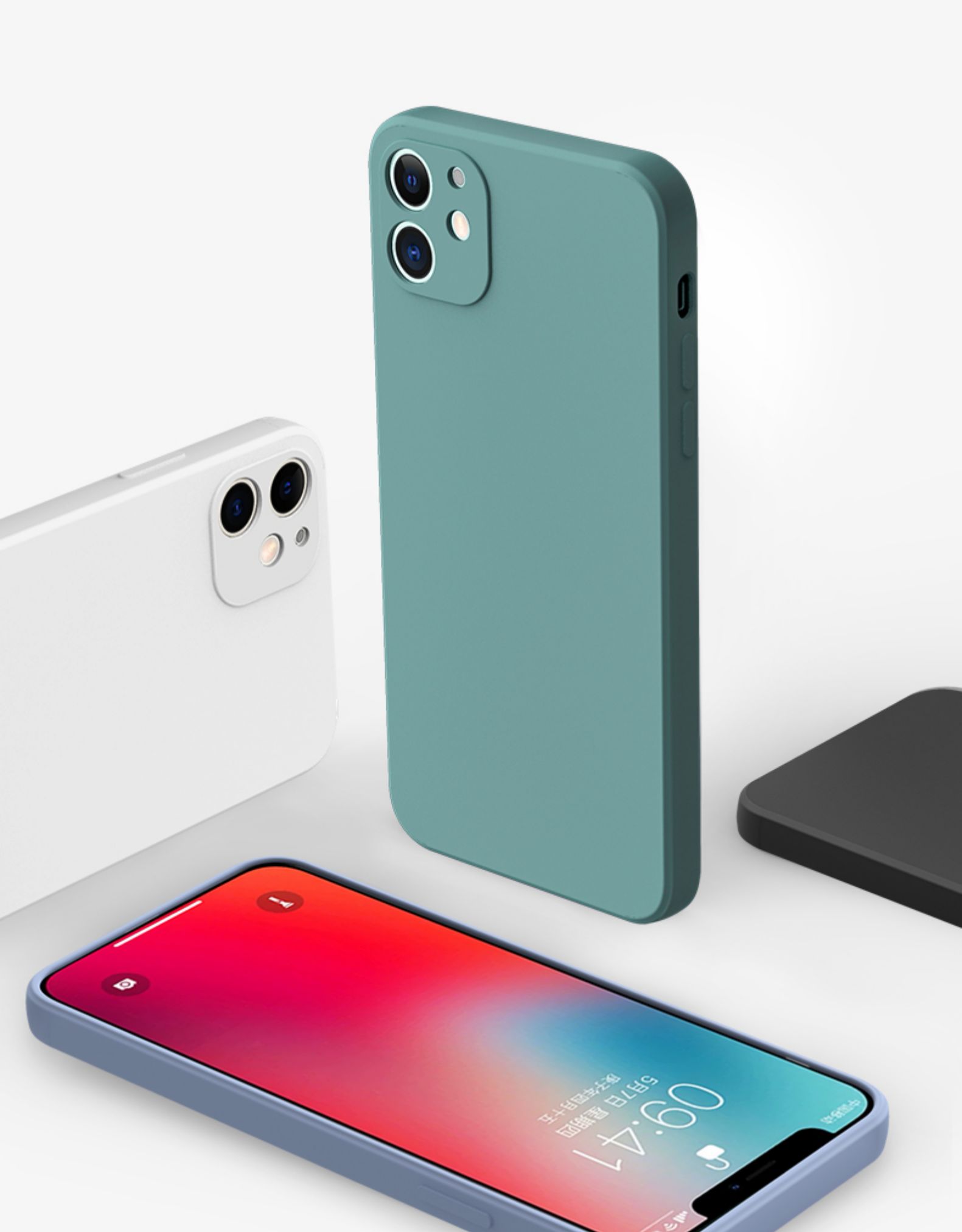 苹果11手机壳摄像头全包iphone11promax液态硅胶防摔maxpro套个性创意