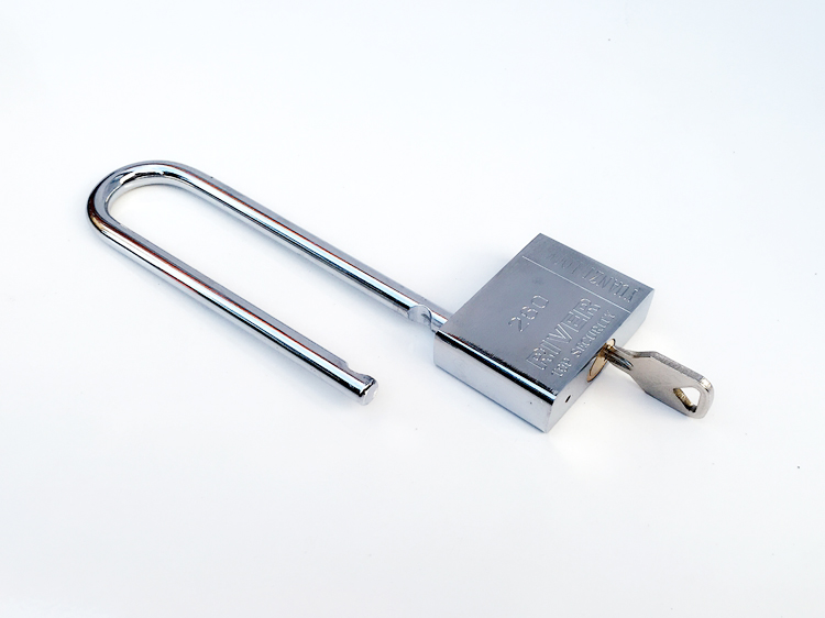 赛米伊 水u型锁小号柜子箱扣抽屉拉手锁子挂锁长柄匙箱加长密码锁小型