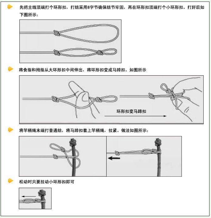 钩绳子的方法图解图片