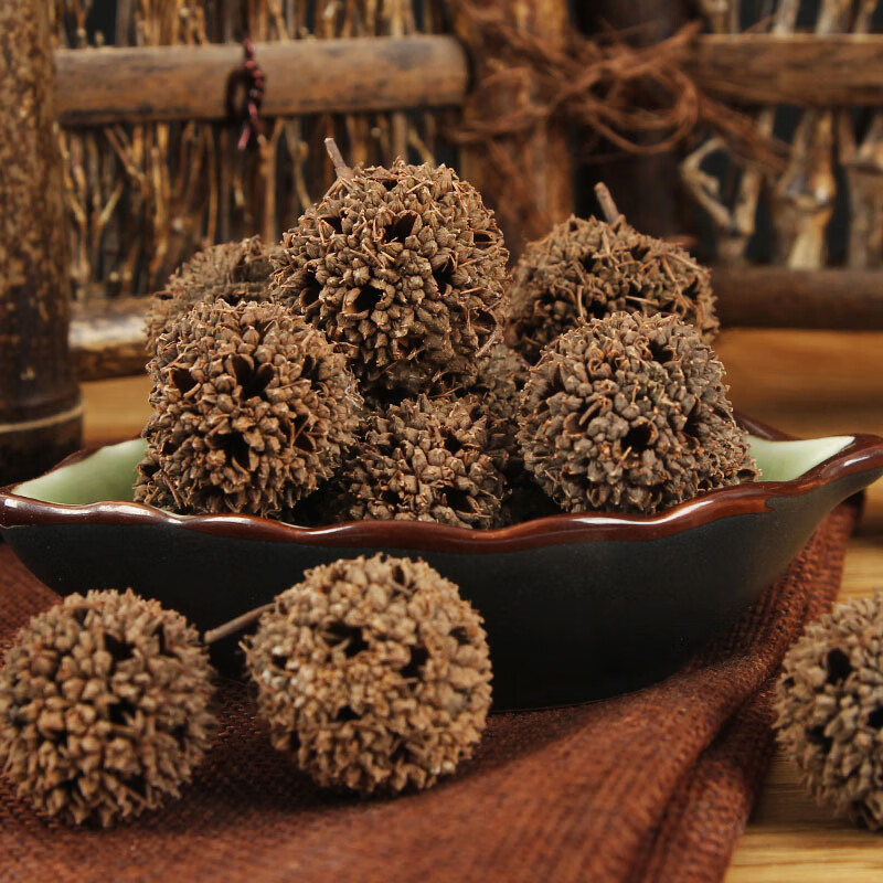 北京同仁堂路路通中药材500克 六六通 枫球子 枫树球 枫实 中草药店铺