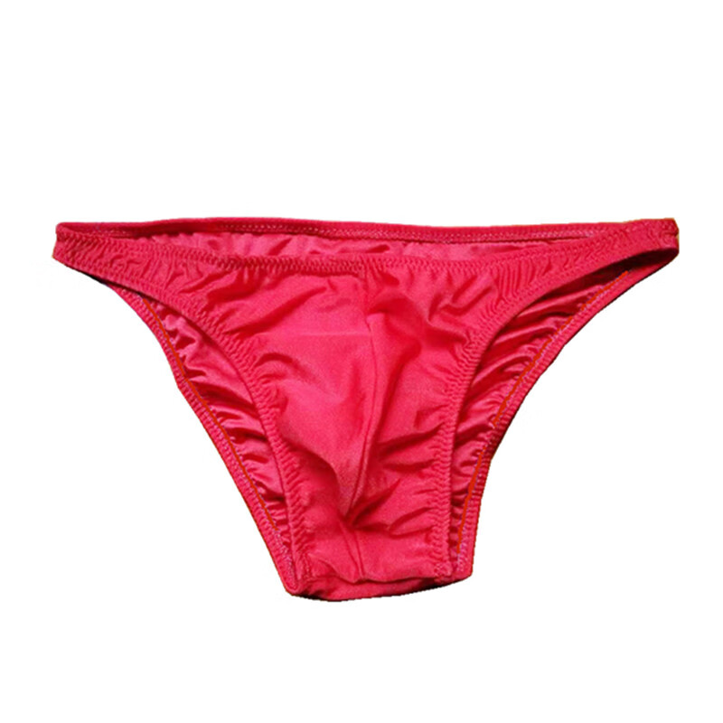 健美比赛裤古典传统三角裤氨纶紧身高弹亮黑色表演男子肌肉展示 黑色