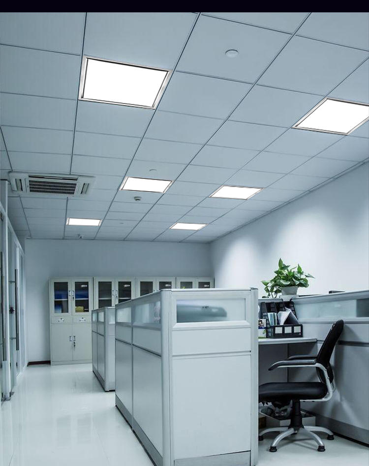 集成吊顶灯600600平板灯工程灯6060面板嵌入式石膏铝扣板灯600x600