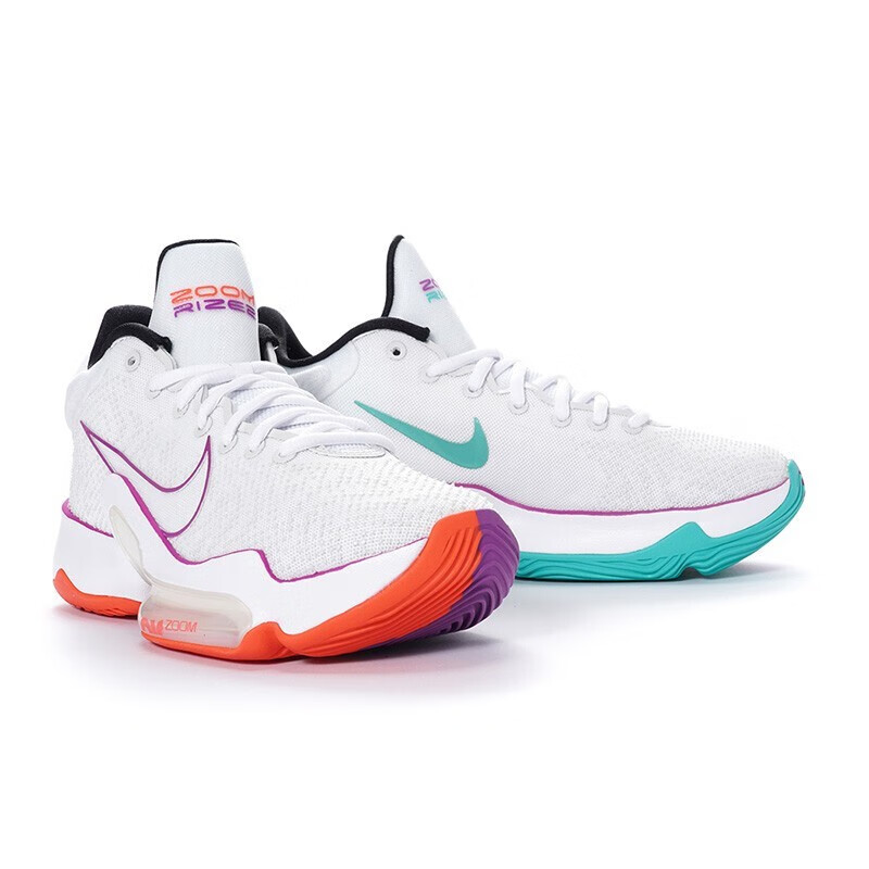 nike耐克zoom rize 2 ep 黑绿气垫男子运动实战篮球鞋ct1498-001 ct